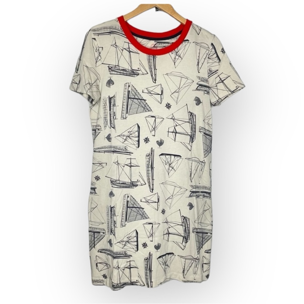 Tory Burch Nautical Adrift shirt dress